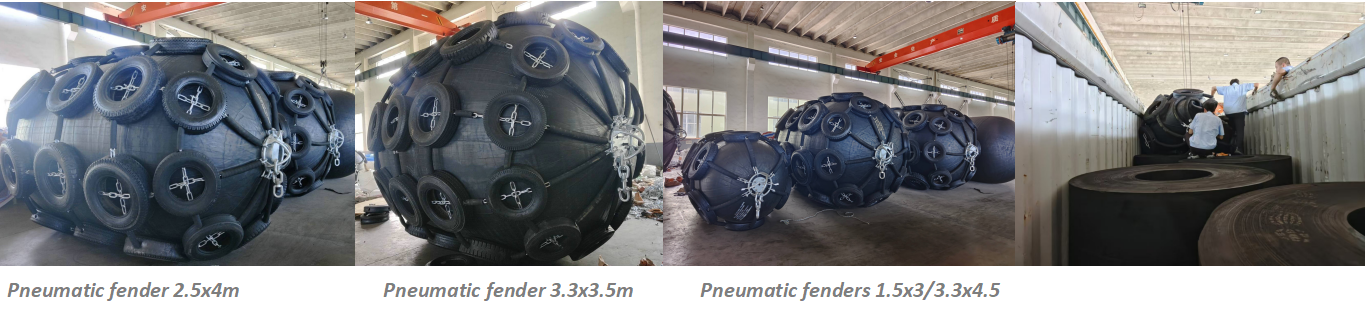 New batch marine fenders delivered to EU