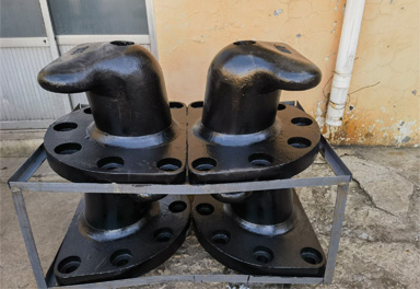 45PCS T head marine bollards were shipped out